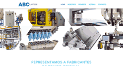 Desktop Screenshot of abcplasticos.com